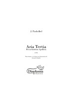 J. PACHELBEL - ARIA TERTIA per fisarmonica